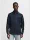 Hugo Boss Relegant Herrenhemd Leinen Dark Blue