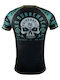 PrideOrDie Bărbați Cu mânecă scurtă Tricou pentru Jiu-Jitsu Neagră