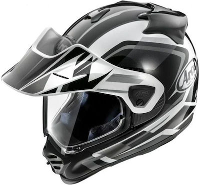 Arai Ar Tour X5 Discovery White Cască de motocicletă On-Off ECE 22.06 1736gr cu Pinlock