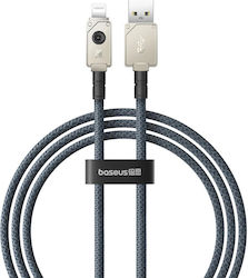 Baseus Braided USB-A to Lightning Cable Black 1m