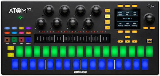 Presonus Midi Keyboard Atom με 32 Πλήκτρα Μαύρο