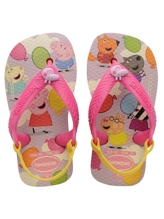 Havaianas Kids' Sandals Peppa Pig Pink