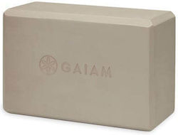 Gaiam Yoga Τουβλάκι Μπεζ 23x15x10cm