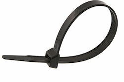Sapiselco Legături Cablu Din Plastic 250mmx4.5mm În Culoare Neagră 100buc SEL.3.224 Sapiselco Legături Cablu Din Plastic 250mmx4.5mm În Culoare Neagră 100buc SEL.3.224