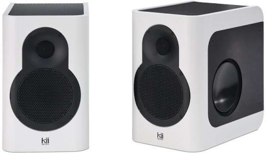 Kii Audio Seven Ζεύγος Ηχείων Hi-Fi Βιβλιοθήκης 600W Λευκό