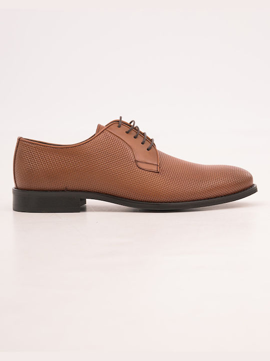 Cerruti Men's Leather Dress Shoes Tabac Brown