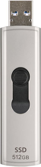 Transcend 512GB USB 3.2 SSD Stick Γκρι