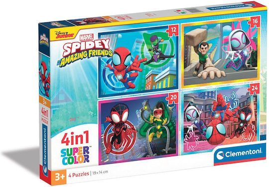Παιδικό Puzzle Marvel Spidey Και Οι Απίθανοι Φίλοι Του για 12+ Ετών 24pcs Clementoni