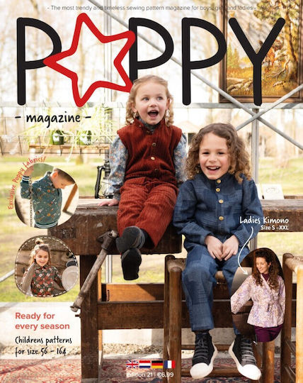 Περιοδικο Με 20 Πατρον Poppy Τεύχος 21