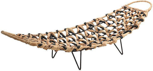 Fylliana Umeko Dekorative Platte Korbweide Beige 1Stück 60x49x16cm