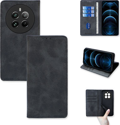 Sonique Wallet Synthetic Black (Realme 12 Pro 5G / 12 Pro+ Plus 5G)