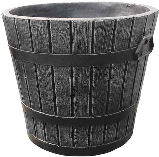 Viosarp Ghiveci Plastic Gri 33x33εκ.