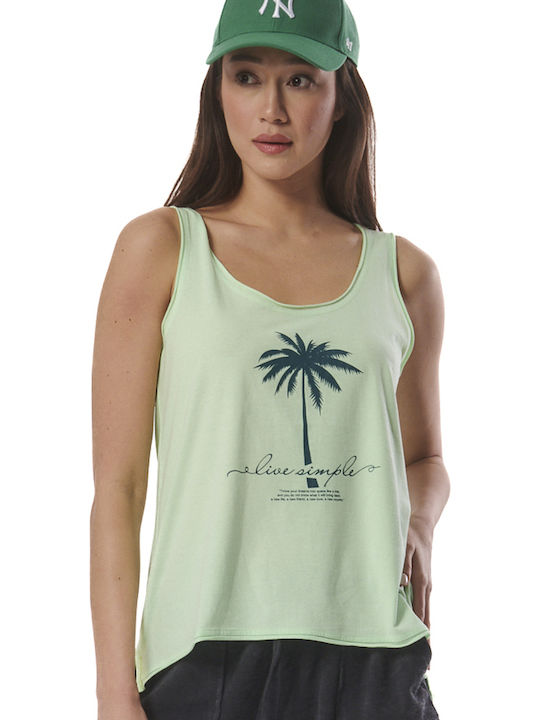 Body Action Beach Blouse Green