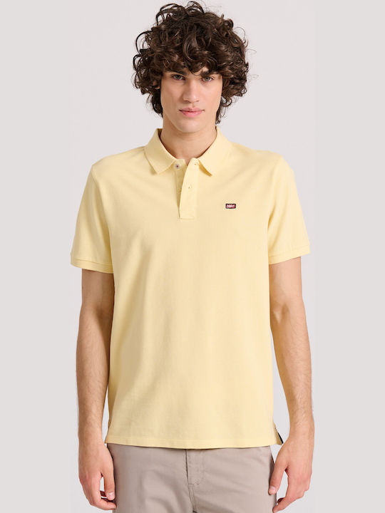 Funky Buddha Polo T-Shirt Yellow