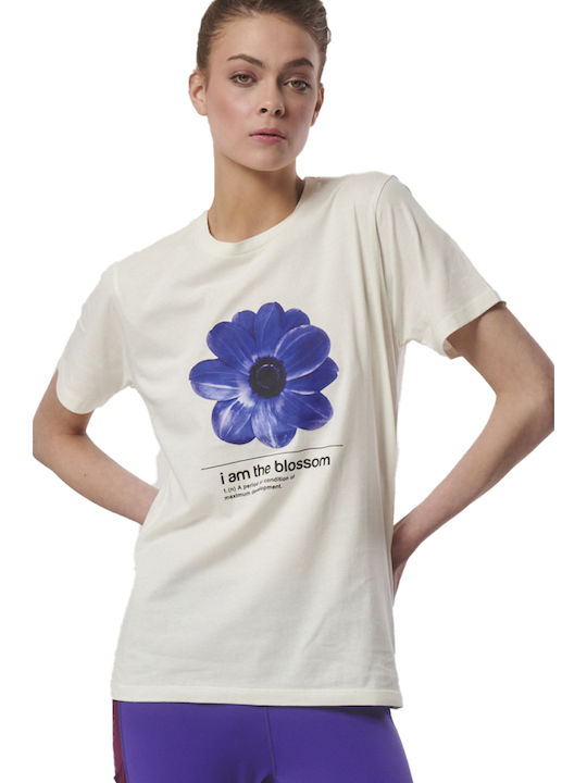 Body Action Дамски T-shirt Бял