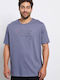 BodyTalk Men's Short Sleeve T-shirt Petrol Blue
