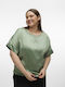 Vero Moda Women's Blouse Hedge Green