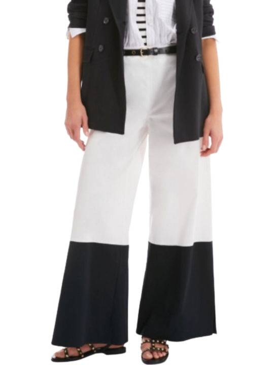 Pennyblack Γυναικείο Υφασμάτινο Παντελόνι White