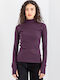 Damen Bluse Baumwolle Lila
