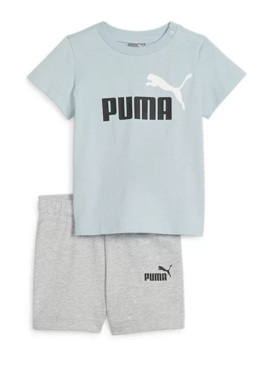 Puma Παιδικό Σετ με Σορτς Καλοκαιρινό 2τμχ Turquoise