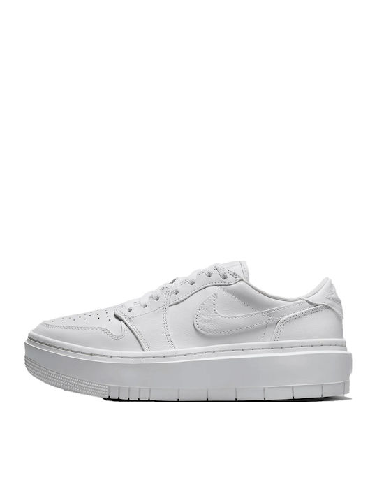 Air  1 Elevate Low Adidași Flatforms Pentru Femei Alb