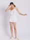 Women's Skirt-Shorts High-waisted White CNE11WA24CR