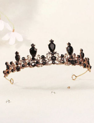 Bridal Hair Diara Strass 9394xcolor Black