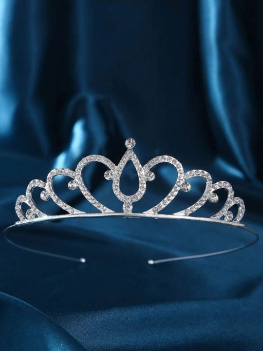 Tiara de păr de mireasă Strass 3037