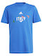 Adidas Kinder-T-Shirt Blau