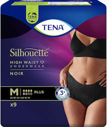 Tena Silhouette Schwarz Inkontinenz-Unterwäsche Mittel Schwarz 9Einheiten Tena Silhouette Schwarz Inkontinenz-Unterwäsche Mittel Schwarz 9Einheiten