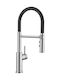 Blanco Catris-s Flexo Kitchen Faucet Counter Gray