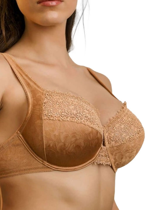 Beige-low Σουτιέν ohne Polsterung mit Bügel