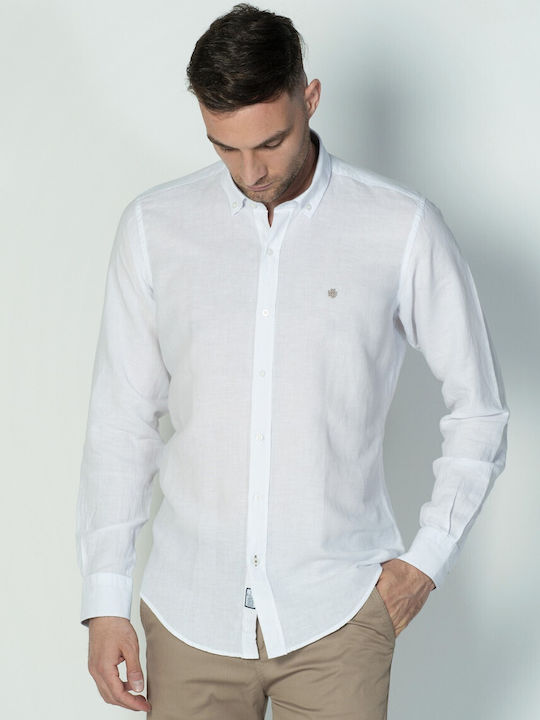 Dors Men's Shirt Cotton White