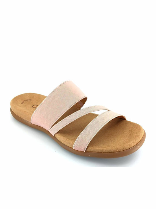 Gabor Leather Women's Flat Sandals Anatomic in ...