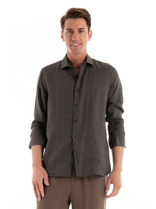 Dstrezzed Men's Shirt Dark Olive Green