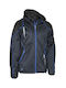 Cofra Jacuzia Μπουφάν Εργασίας Softshell με Κουκούλα Navy Μπλε