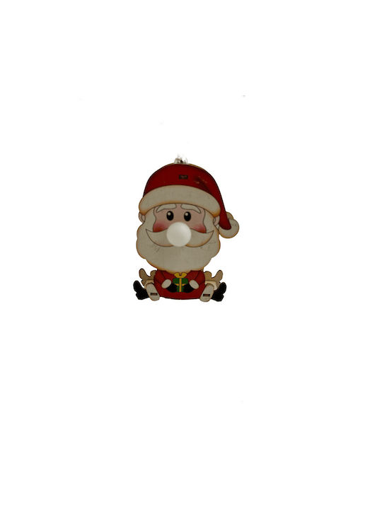 Wooden Christmas Ornament Light 10 cm