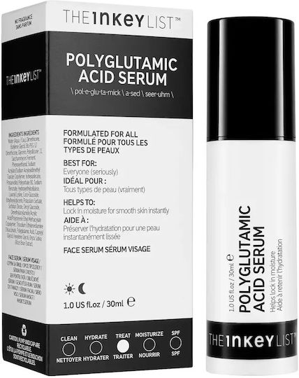The Inkey List Serum Hidratare Pentru Față Acid Poliglutamic 30ml