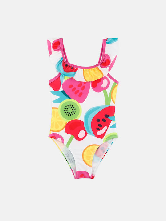 Joyce Kids Swimwear One-Piece White