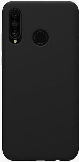 Cti Liquid Back Cover Silicon Negru (Huawei P30 Lite)
