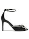 Pantofi cu toc Negru