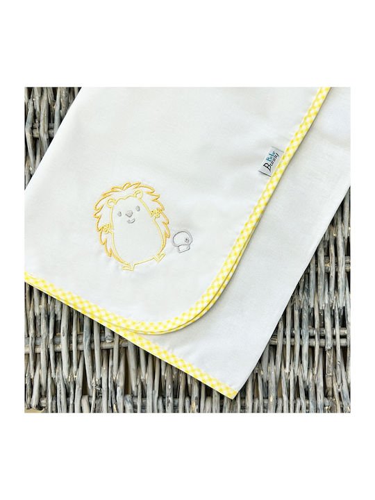Bunny Bebe Cotton Changing Pad Yellow Yellow