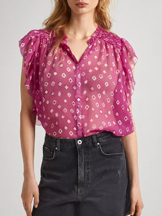 Pepe Jeans Γυναικείο Πουκάμισο Fuchsia