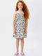 Children's Dress Sleeveless Ecru