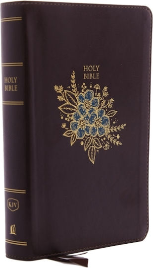 Kjv Holy Bible: Personal Size Giant Print With 43,000 Cross References, Deluxe Burgundy Leathersoft, Red Letter, Comfort Print (thumb Indexed): King James Version