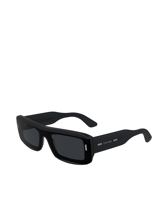 Calvin Klein Слънчеви очила с Черно Пластмасов Рамка и Черно Леща CK24503S 059