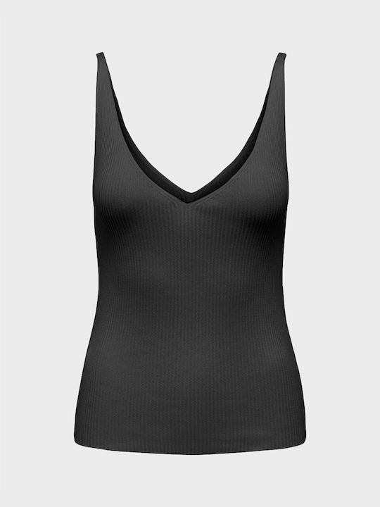 Only Women's Sleeveless Sweater with V Neckline...