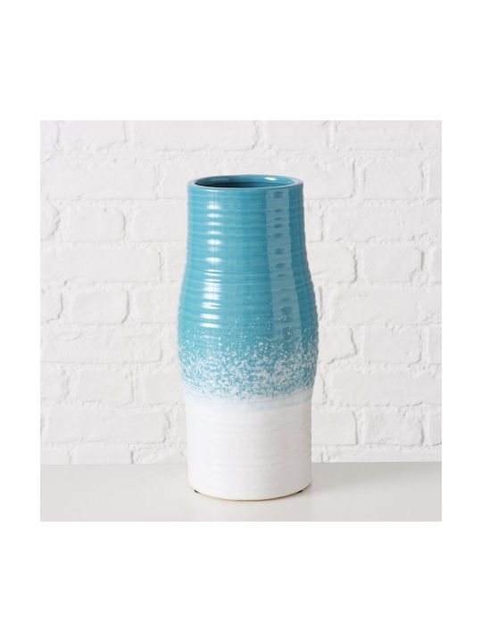 MSA Decorative Vase White 14x31cm