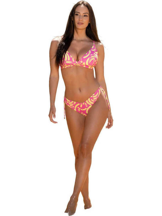 Bikini Set Push Up Pink
