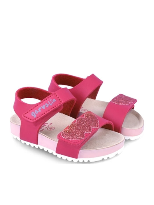 Kinder Sandalen Anatomisch Fuchsie